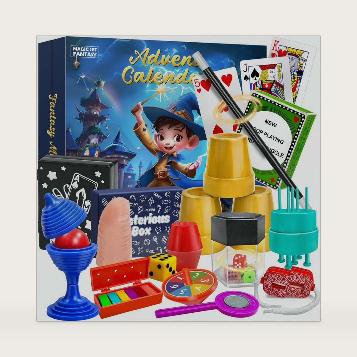 Advent Calendar 2026 Magic Set Tricks Toys for Kids to Perform Christmas with Video S-T-E-M Gifts for 8-12 Age Teen Boys and Girls