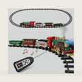 Remote Control Train Set with Steam, Light & Sound for Kids Ages 3 and Up