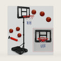 Kids Basketball Hoop, Adjustable Height Toddler Basketball Hoop Indoor Toys