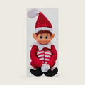Classic Girl Christmas Elf Plush Toy, 14-Inch Holiday Doll with Keepsake Box