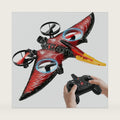 Remote Control Airplane Dinosaur for Kids,Foam RC Drone Pterosaur Toys