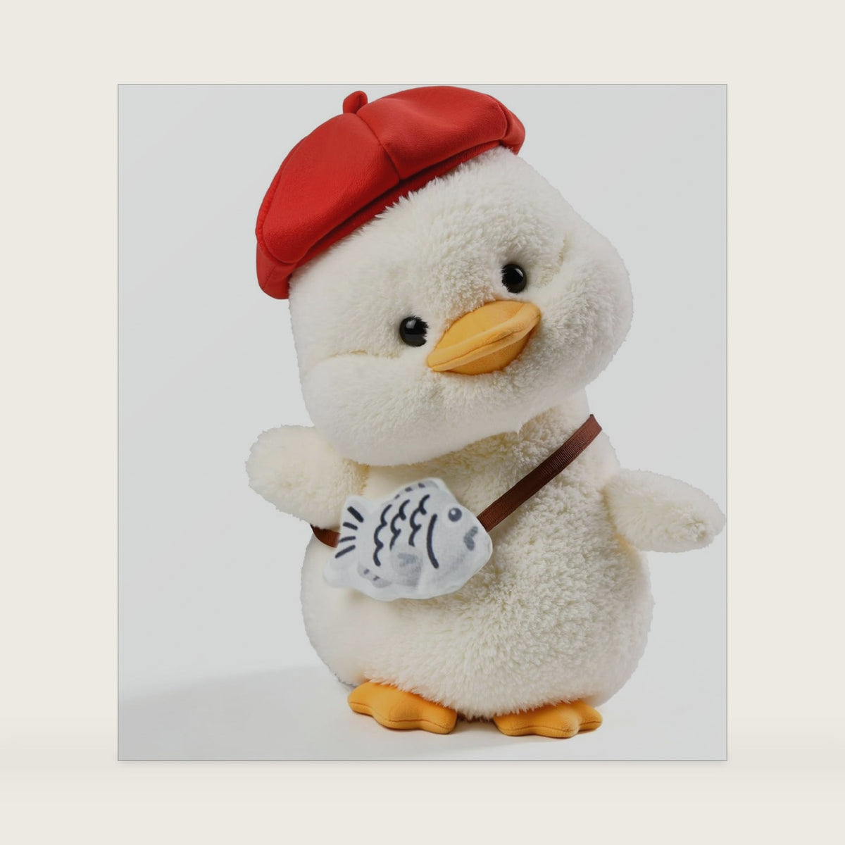 Interactive Singing Dancing Duck Stuffed Animal, Tummy Time Toy