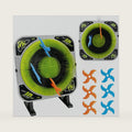 Axe Throwing Game for Backyard, Bristle Target Board withThrowing Stars, Ax Throwing Game Set for Adults and Kids, Portable for Party, Holiday and Birthday Gifts