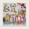 139PCS Electric Train Set for Kids 3-8, Train Tracks Toys for Toddlers