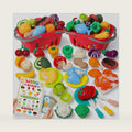 Phobby Pretend Play Food Set Toy for Toddler Boys Girls, 86PCS