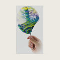 PLAYABLE ART Lollipopter - Large Spinning Fidget Desk Toy (Sugar Plum)