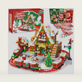 Advent Calendar 2026 Christmas Train House Building Blocks for Kids Adults