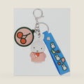 Bunny Keychain, Cute Keychain, Bag Charm for Tote Bags