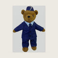 ZZZ Bears Men's Air Force Dress Uniform Teddy Bear, Military Gift