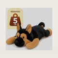 32inch 5lbs German Shepherd Dog Weighted Animals, Giant Big Dog Weighted Pillow Plush Toy, Cute Big Puppy Dog Stuffed Animal Gift for Kids Boy Girl, Adult, Birthday