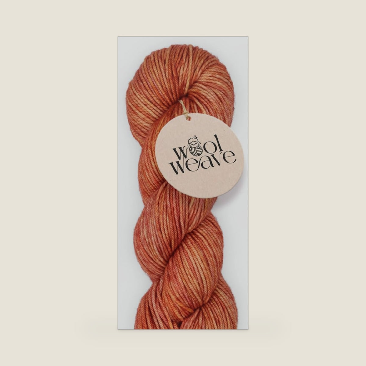 Woolweave Worsted Weight Yarn for Knitting & Crocheting, Hand Dyed, 180yd