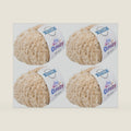 Estako Cloudy Soft Chunky Boucle Teddy Yarn, 4-Pack, Beige