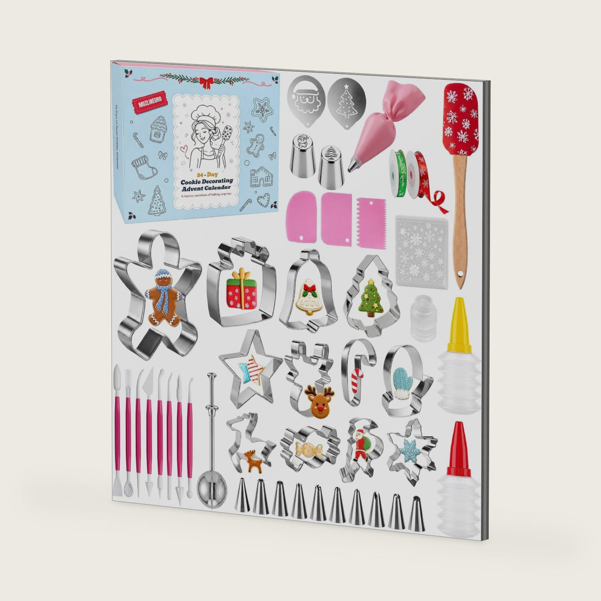 Baking Tool Advent Calendar 2026 for Adult Women 24-Day Christmas Countdown
