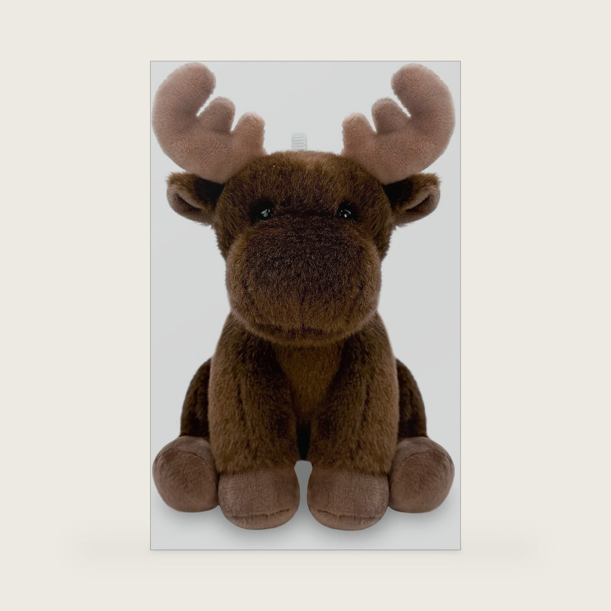 6 in Sitting Elk Stuffed Animal Elk Plush Toy