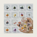 12 Pack Halloween Stress Cube Squishy Toys Sensory Squeeze Toys for Kids
