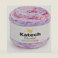Katech Ombre Velvet Chenille Yarn for Crocheting, Gradient Cake Yarn (E)