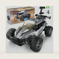 ORSEN 1:14 Remote Control Car for Kids Ages 8+, High Speed Off-Road RC Truck with Dual Rechargeable Batteries, Metal Shock Absorbers, Monster Tires, LED Lights, 2.4GHz Full-Function Control, Grey