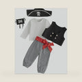 GOOCHEER Toddler Baby Boy Halloween Outfit Pirate Clothes Set