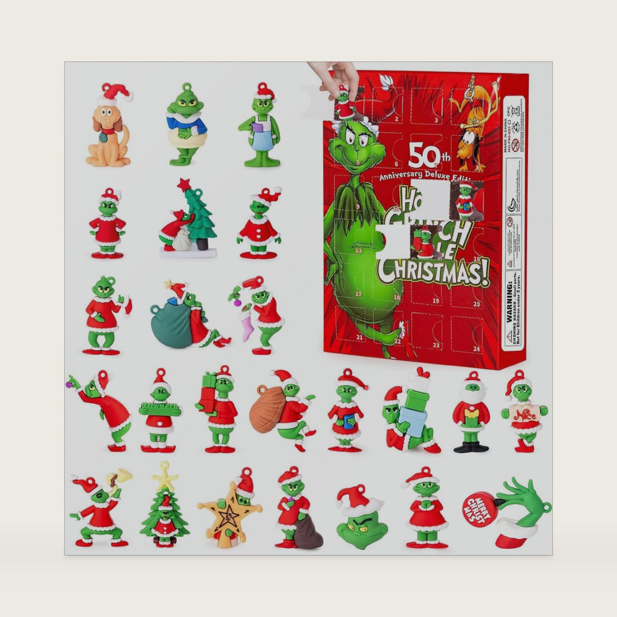 Advent Calendar 2026,Christmas Countdown Calendar with 24 Collectible Advent Calendar for Kids Toddler Teens Boy Girls Adults,Xmas Basket Stuffers Party Favors
