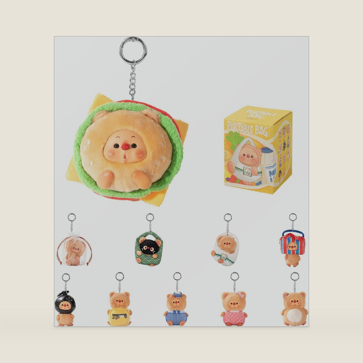 jotoys OYO Portable Bag Mini Series Blind Box Plush Toy
