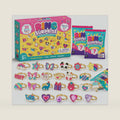32Pcs Party Favors for Kids Cute Rings Little Girl Adjustable Ring Mystery Blind Bag, Goodie Bag Stuffers Treasure Box Toys Classroom Prizes, Toddler Girls Jewelry Pretend Play and Dress Up Rings