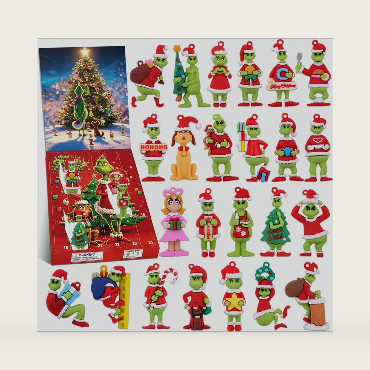 Christmas Advent Calendar 2026, Christmas Tree Ornaments Countdown Calendar