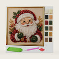 DIY Christmas Pearl Diamond Art Kit Painting - Home Wall Decor Art Craft Kit, Christmas Pearl Beads Art Craft for Beginners, Diamond Dots Beads Painting for Home Wall Decor (11.81 * 11.81)
