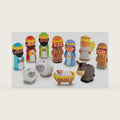 HappyLand Nativity Playset - Toddler Christmas Nativity Set with Figures and Animals, Kids Nativity Scene Toy for Pretend Play, Ages 18 Months+