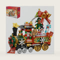PANTASY Christmas Train Building Set for Adults, Festive Steam Locomotive