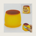 Crunchy Pudding Squishy - Bead Filled Fidget Toy, Realistic Dessert Replica Sensory Squeeze Ball with Crunchy ASMR Feel for Adults，1 Pack Pudding
