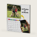 Custom Calendar 2027, 11.7" x 16.5", Hanging Calendar with 13 Custom Photos, Customizable Keepsake Gifts for Home Office Holiday Family, Birthday, Christmas Gift