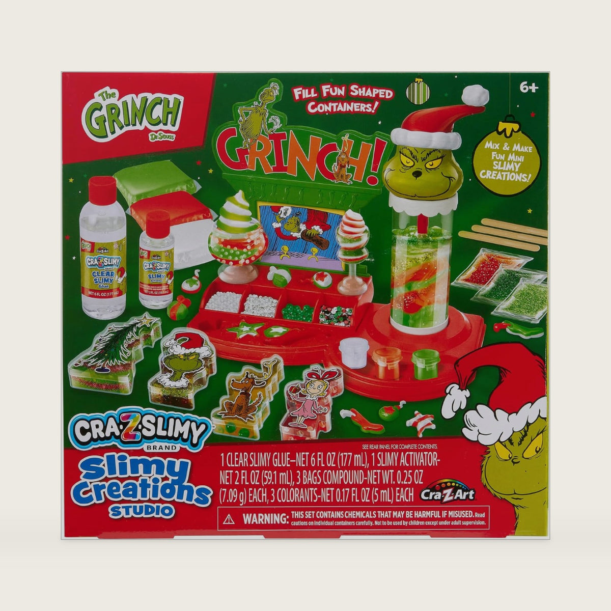 Cra-Z-Art Grinch Slimy Creations Studio