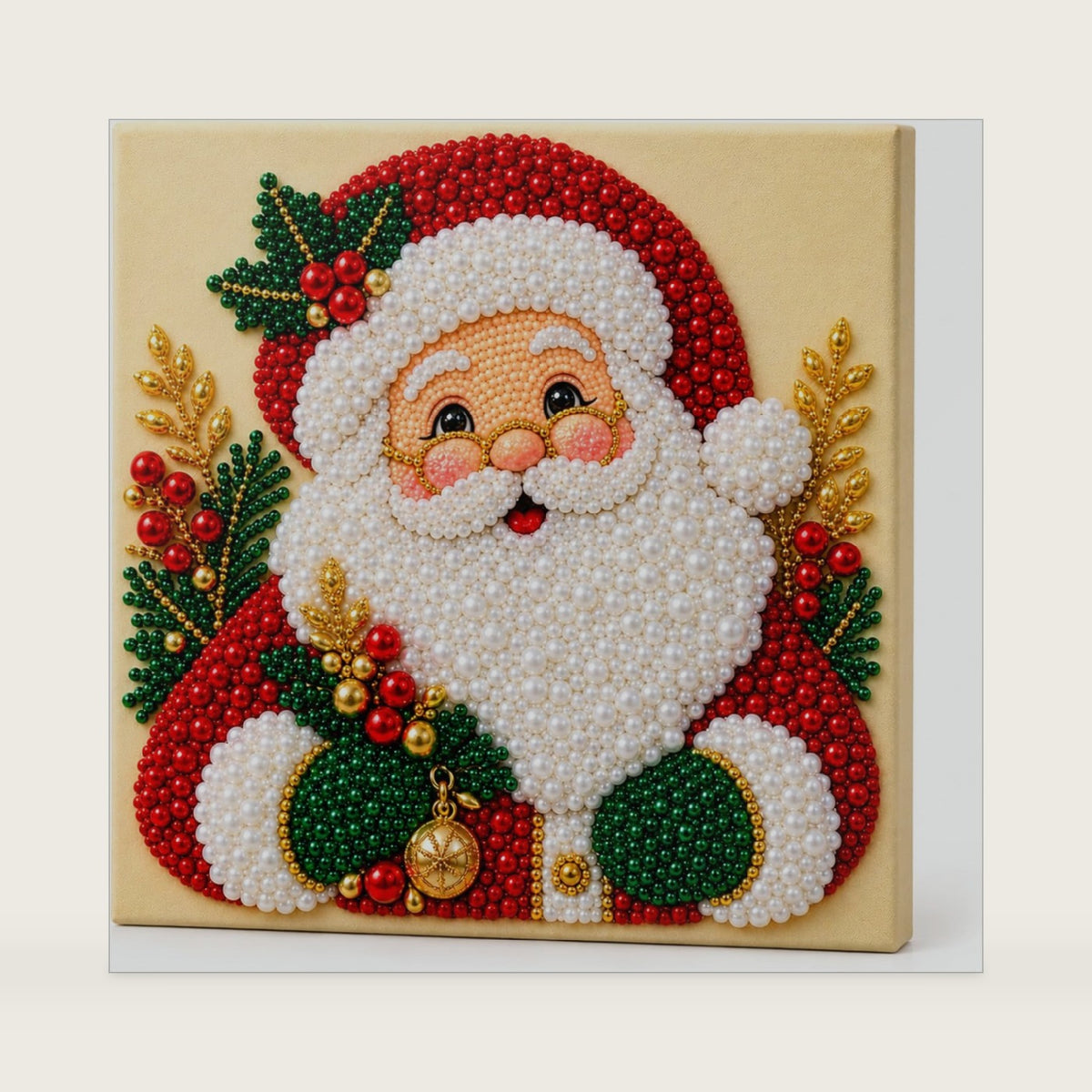 Diamond and Pearl Art Kits for Adults, Christmas Decorations, Framed Decor