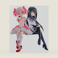 YLQANONG Wishing Girl Madoka Figure Akemi Homura Anime Cute Figures