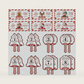 Xmas Party Decorations COcnny 316pcs Christmas Auction Game