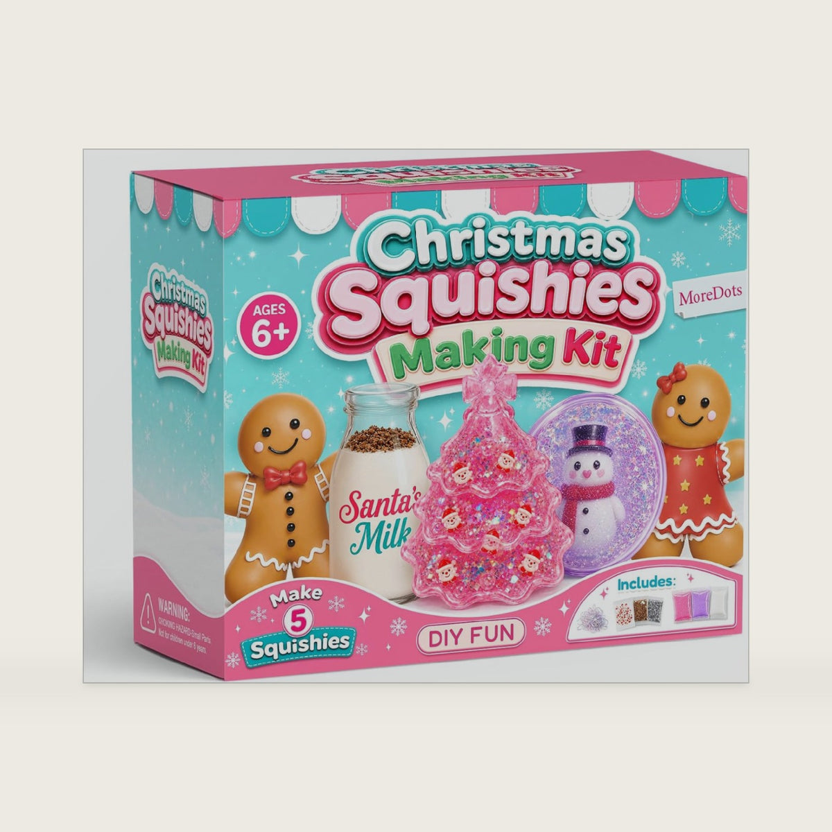 Stocking Stuffers for Kids - Christmas DIY Squishy Making Kit