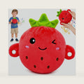 Interactive Music Plush Toy, Cute Red Strawberry Musical Sensory Toys