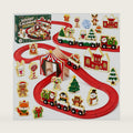 Advent Calendar Christmas 24 Day Magnetic Wooden Train Set with Track