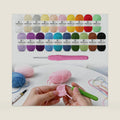 Cotton Yarn Bundle,20 Pack 5 Ply Milk Cotton Yarn for Crochet and Knitting