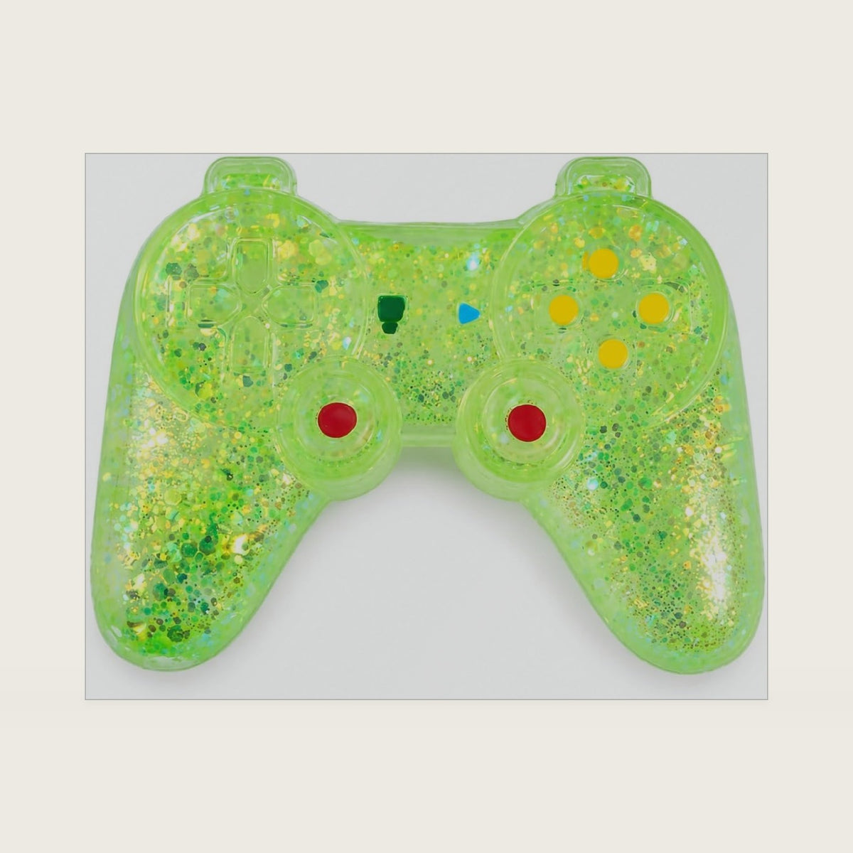 Game Controller Squishy, Soft Squeezable Toy, Green