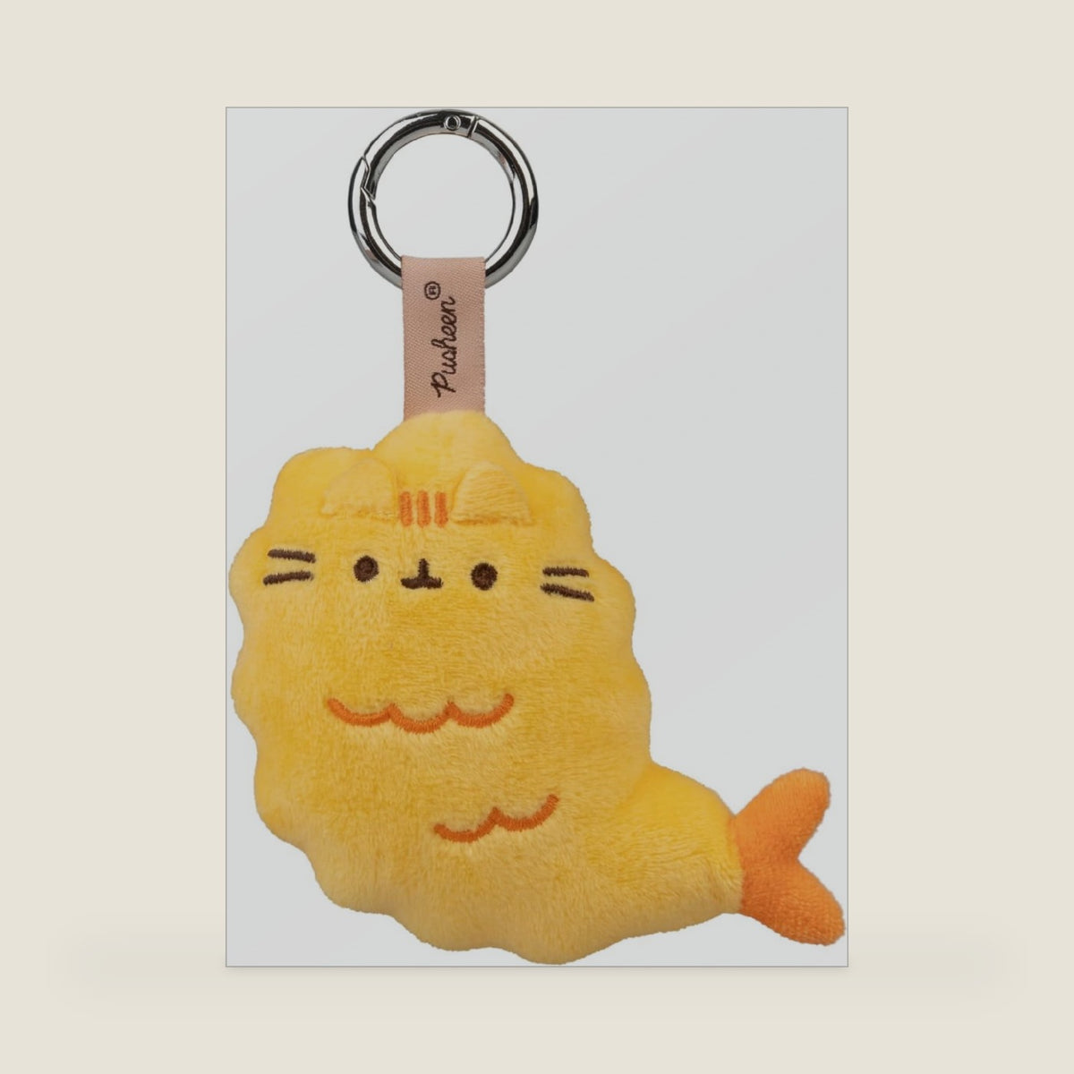 Grupo Erik Pusheen Sushi Roll Plush Keychain - Pusheen Stuff