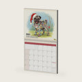 2027 Pug Desk and Wall Calendar, Cute Seasonal Dog Monthly Planner, Pug Lover Pet Owner Gift, Puppy Art Office Room Decor