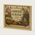Gardeners Almanac 2027 Calendar Vintage Botanical Gardening Garden Wisdom