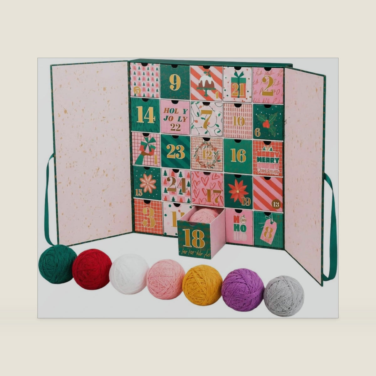 2026 Crochet Advent Calendar, 25 Days of Crochet Magic Calendar