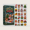 24-Day Mini Christmas Brick Ornament Advent Calendar