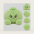 Christmas Big Mystery Dumpling, Cute Plush Stuffed Steamed Bun Squishies