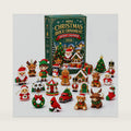 Mini Christmas Brick Ornament Advent Calendar, 24 DIY Xmas Building Blocks