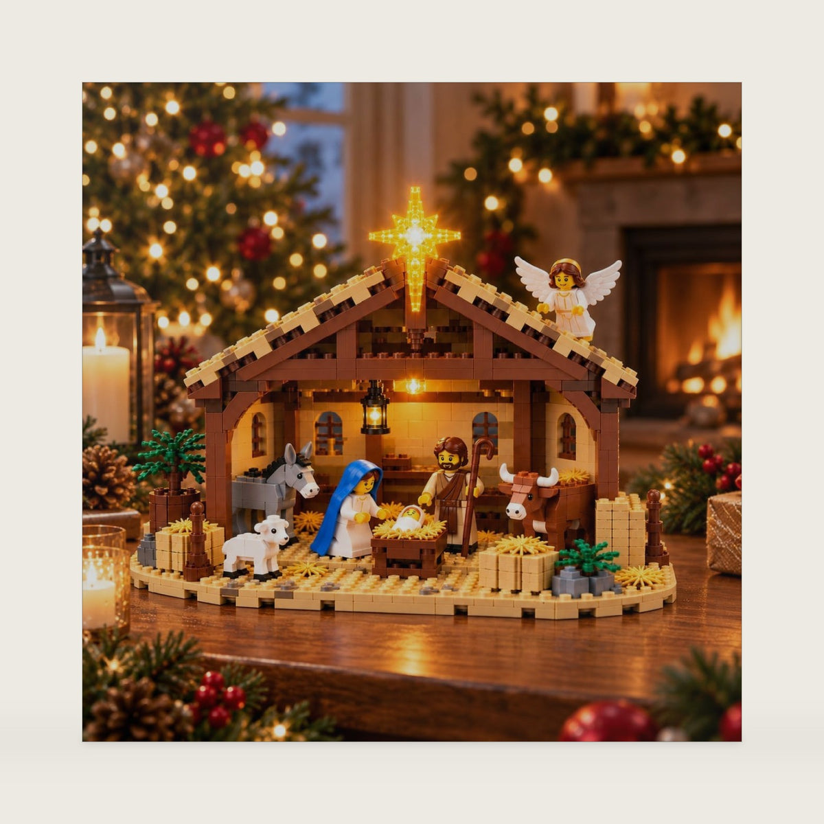 The Nativity Story Building Block Set，1set