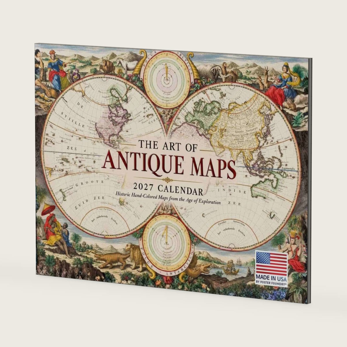 The Art of Antique Maps 2027 Calendar