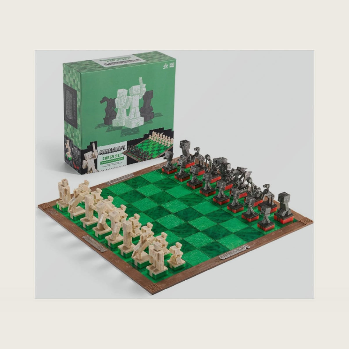 My World Game Chess Set for Gamer Adults Beginners, Portable Strategy Game
